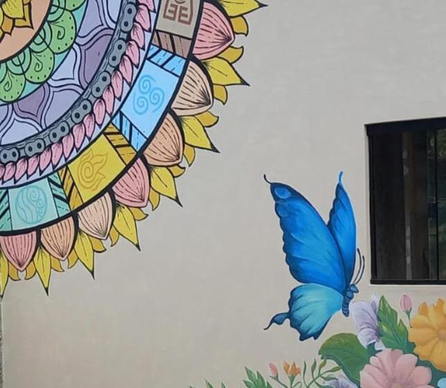 ペンション Lá Casita Casa Familiar Hospedagem E Camping Urbano