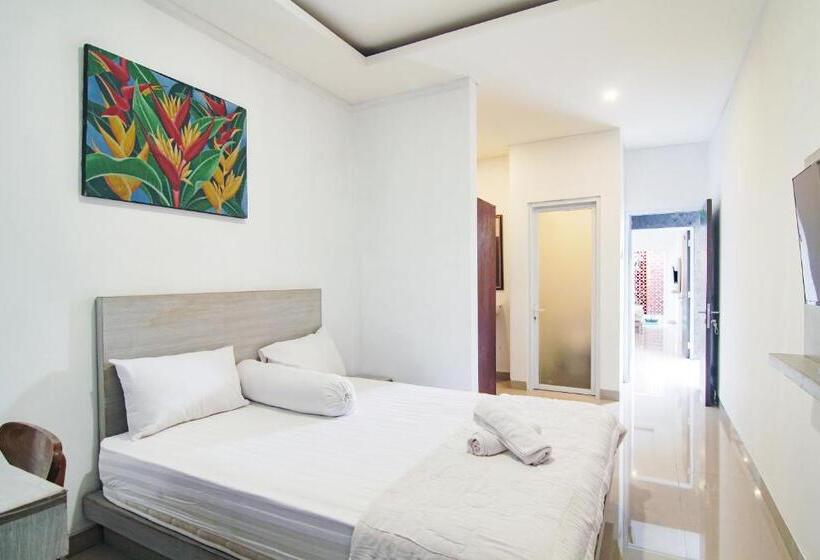 פנסיון White Blue House   Private Room, Shared Pool And Kitchen   4