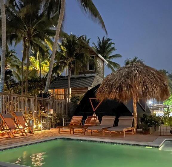 酒店 Almare Zonte   Beachfront Glamping