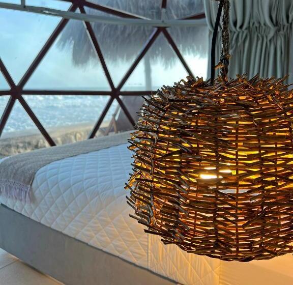 酒店 Almare Zonte   Beachfront Glamping