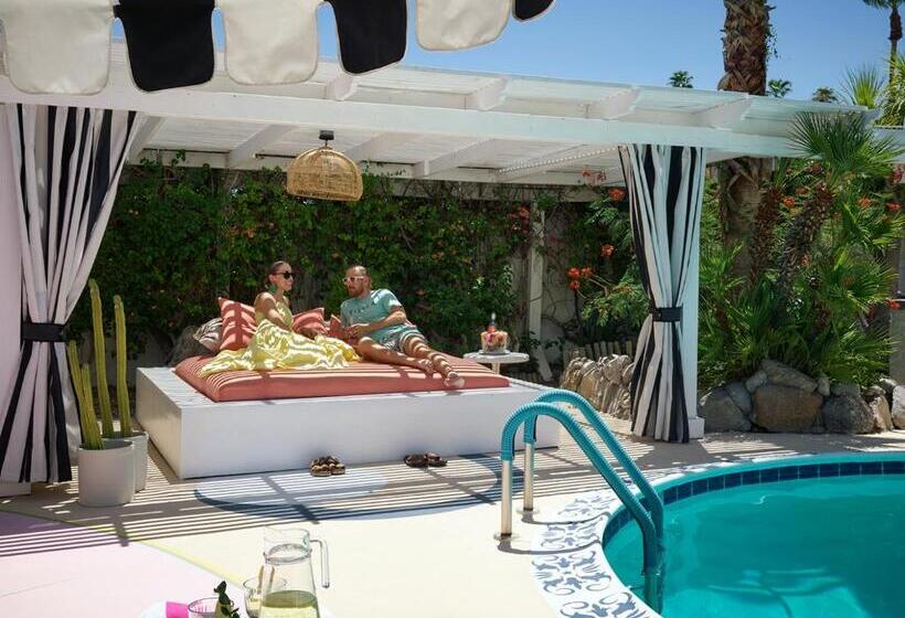 בית מלון כפרי Natural Palm Springs Escape Poolside Plus Downtown