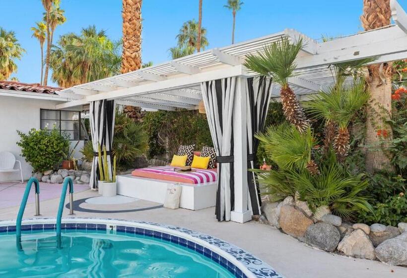 בית מלון כפרי Natural Palm Springs Escape Poolside Plus Downtown