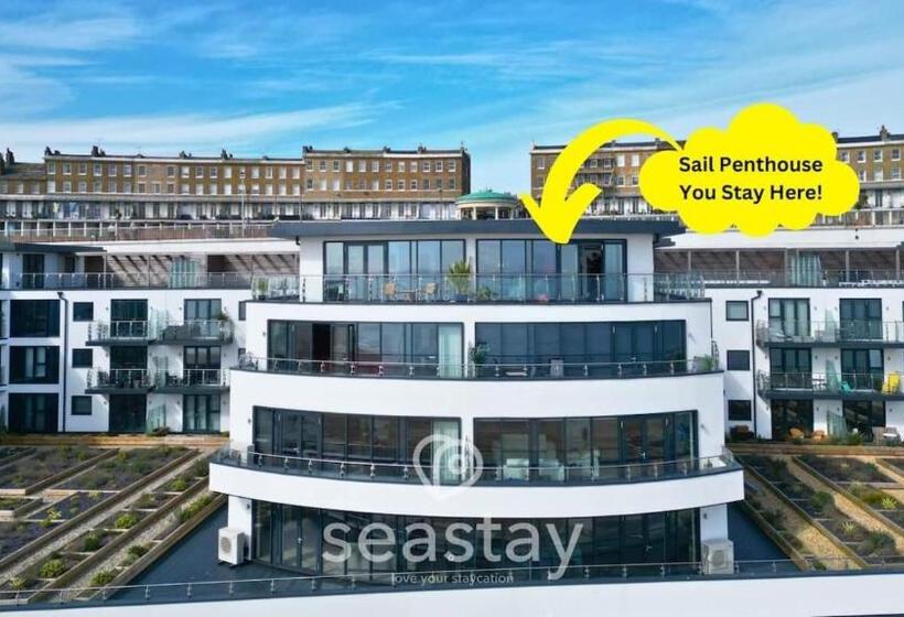 فندق Sail Penthouse   Beach & Parking