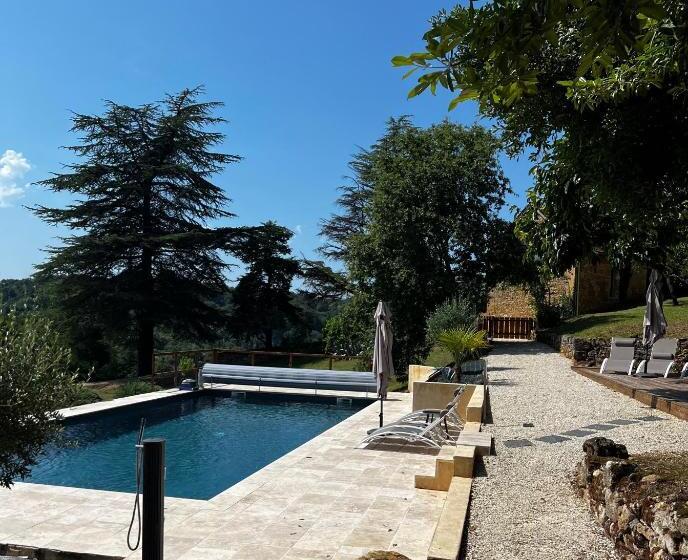 민박 Domaine De La Source Périgordnoir Chambre D Hôtes La Fontaine