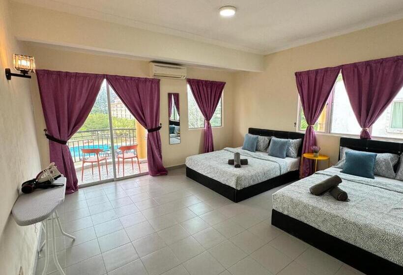 De Home Desaru Resort Luxury Penthouse Poolview 5gwifi Netflix