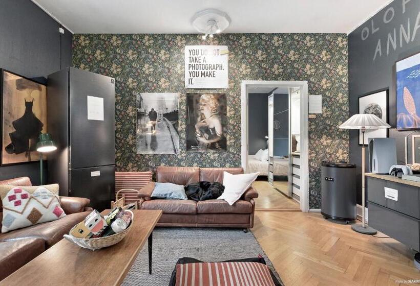 ベッドアンドブレックファースト Olof Wijksgatan, By Anna&jesper