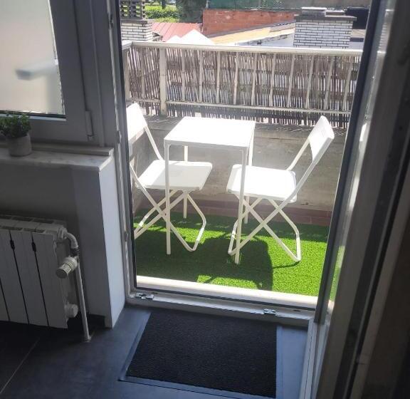 פנסיון Espace Cuesmois Chambre