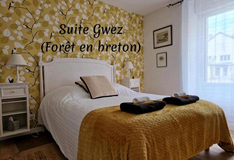 펜션 La Moutonne Des Landes De Lanvaux