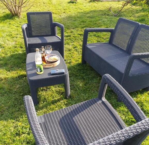 펜션 La Moutonne Des Landes De Lanvaux