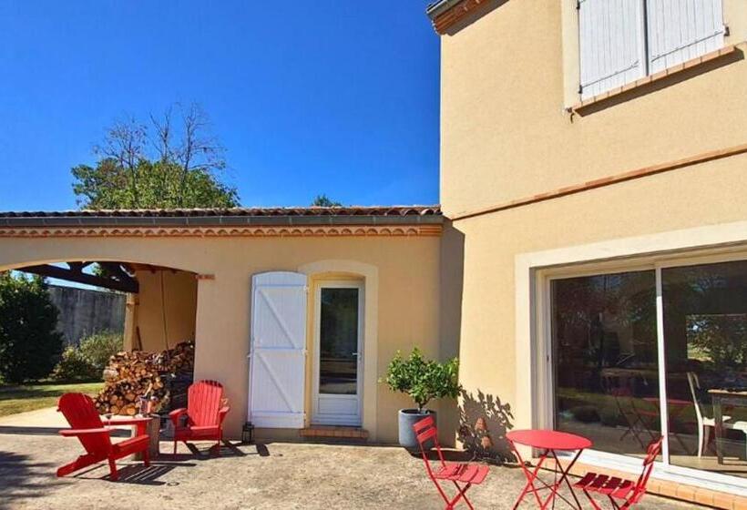 مبيت وإفطار Spacieuse Chambre Indépendante Avec Salle D Eau Privative à Lempaut