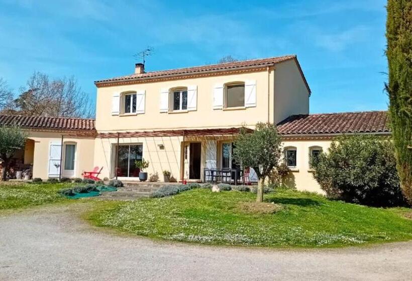 مبيت وإفطار Spacieuse Chambre Indépendante Avec Salle D Eau Privative à Lempaut