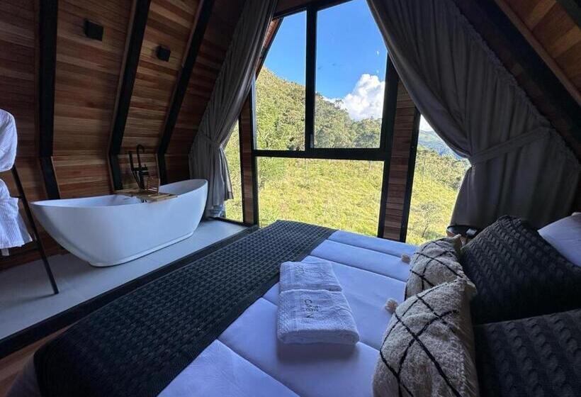 تختخواب و صبحانه Cabana The Wild Urubici