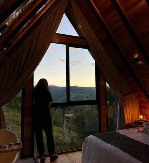 تختخواب و صبحانه Cabana The Wild Urubici