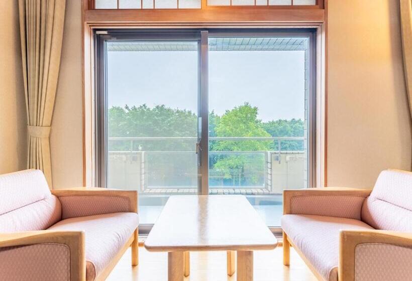 בית מלון כפרי Livemax Resort Upopoi Shiraoi Onsen