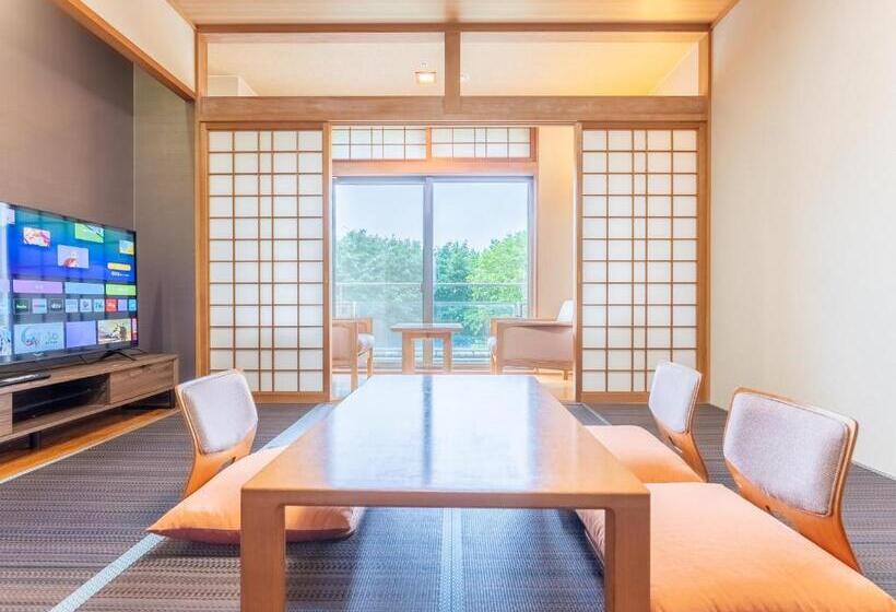 בית מלון כפרי Livemax Resort Upopoi Shiraoi Onsen