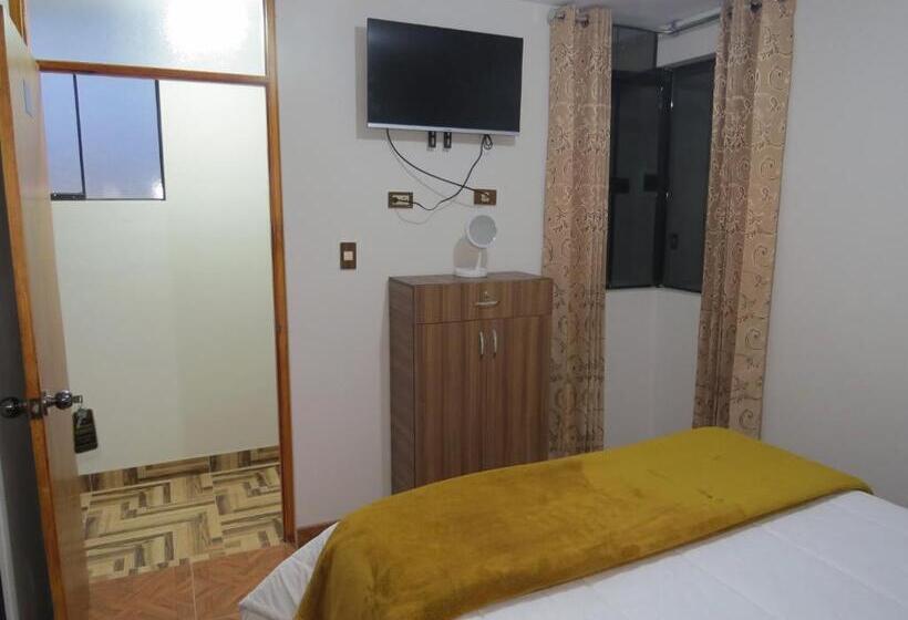 Departamento Hospedaje El Rinconcito Ii 100m2, 3hab, 4baños, Sala, Comedor, Cocina