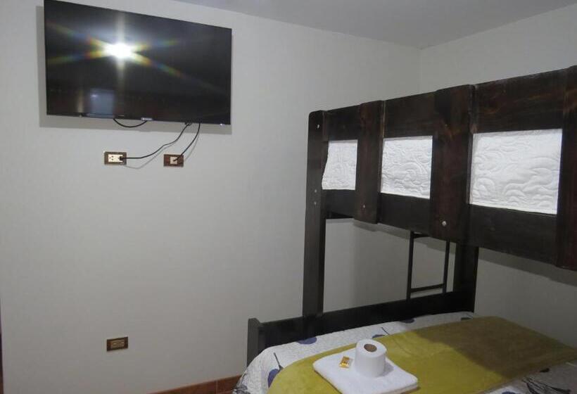 Departamento Hospedaje El Rinconcito Ii 100m2, 3hab, 4baños, Sala, Comedor, Cocina