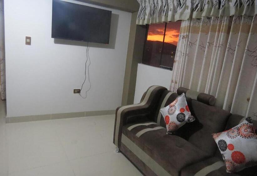 Departamento Hospedaje El Rinconcito Ii 100m2, 3hab, 4baños, Sala, Comedor, Cocina