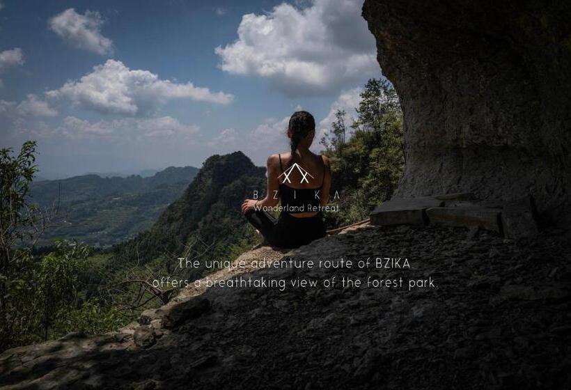 בית מלון כפרי Bzika Wonderland Retreat  Zhangjiajie National Forest Park Store