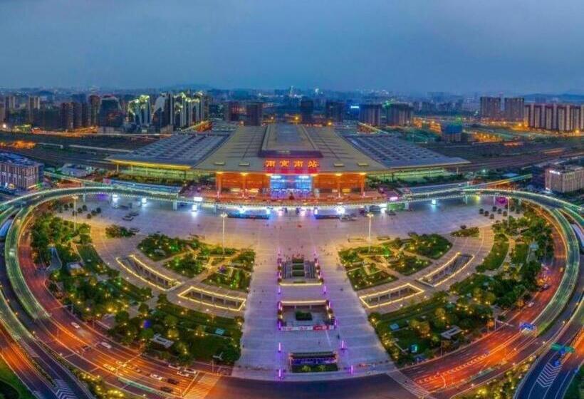 Shell Hotel Nanjing Mingfa Square Metro Station