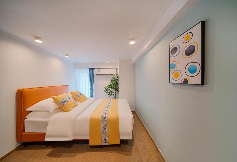 金舍名都国际公寓广州天河金融城三溪地铁站店