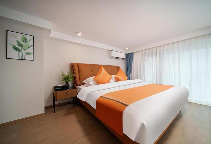 金舍名都国际公寓广州天河金融城三溪地铁站店