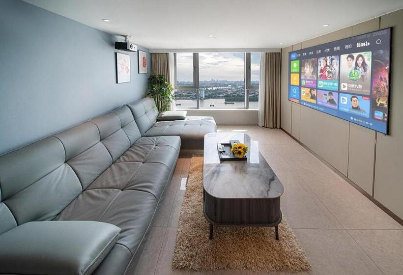 金舍名都国际公寓广州天河金融城三溪地铁站店