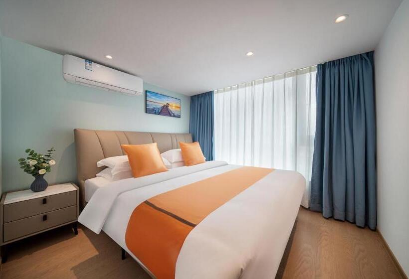 金舍名都国际公寓广州天河金融城三溪地铁站店