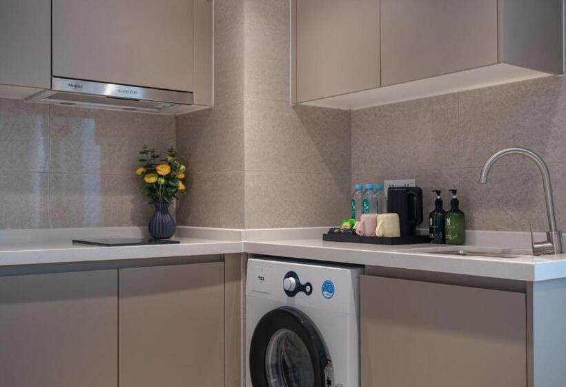 金舍名都国际公寓广州天河金融城三溪地铁站店