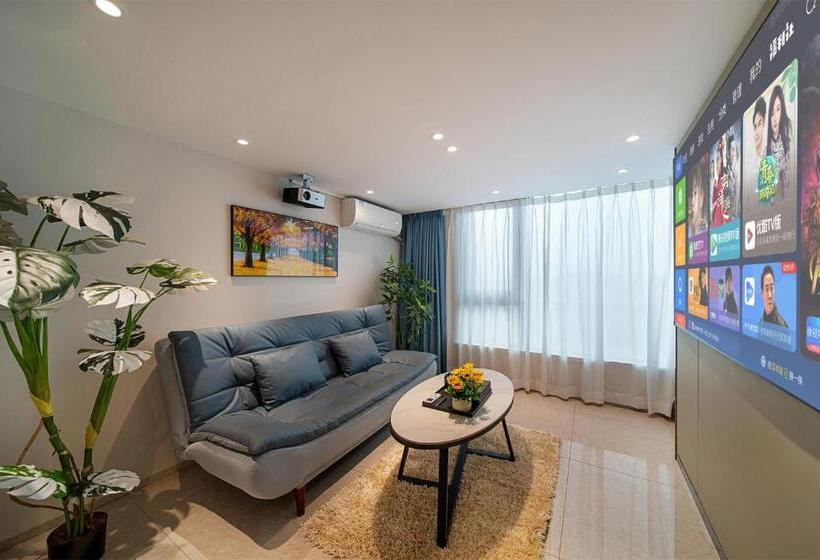 金舍名都国际公寓广州天河金融城三溪地铁站店