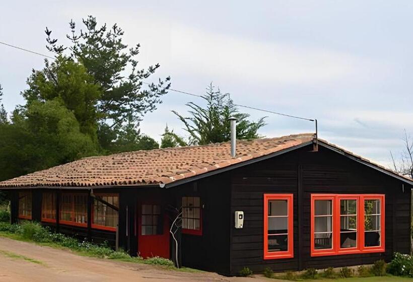 리조트 Cabaña En El Campo En La Costa De Pelluhue