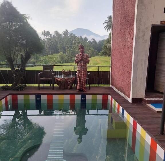 בית מלון כפרי Gubug Art 1 Villa Bali