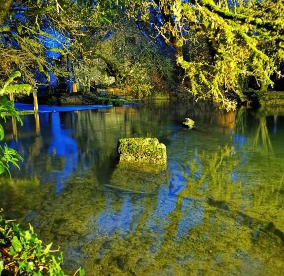 مبيت وإفطار La Cabane Du Pont De L Ignon Spa Hébergement Atypique Tout Confort En Bourgogne