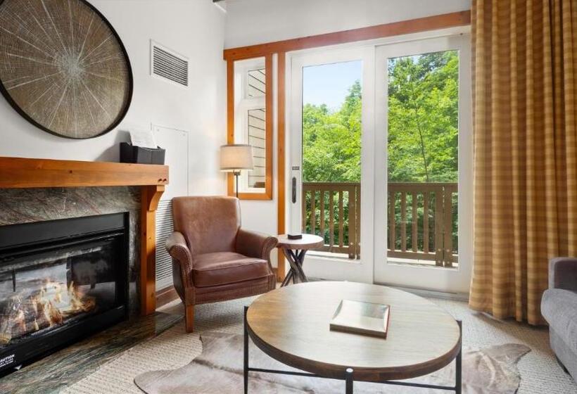 استراحتگاه 1117 Lodge At Spruce Peak Ski In Ski In Ski Out King Studio