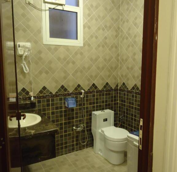 الضوء الخافت للشقق المخدومه