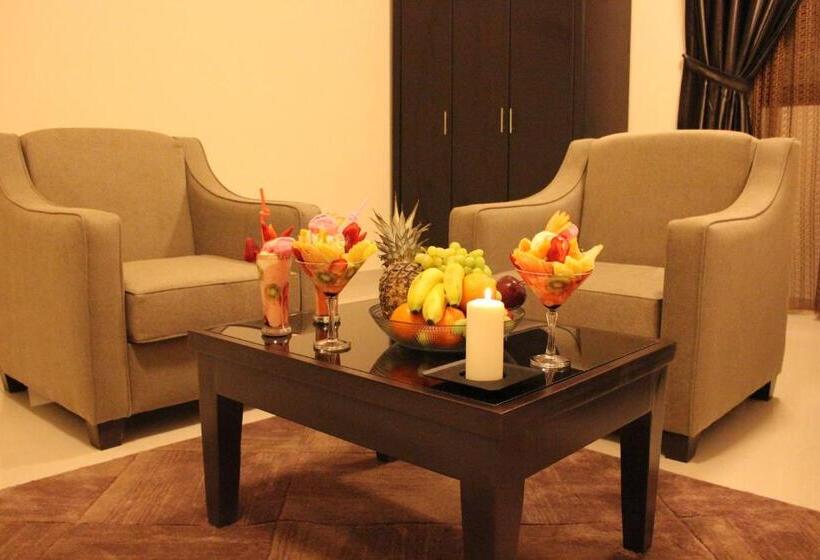 الضوء الخافت للشقق المخدومه