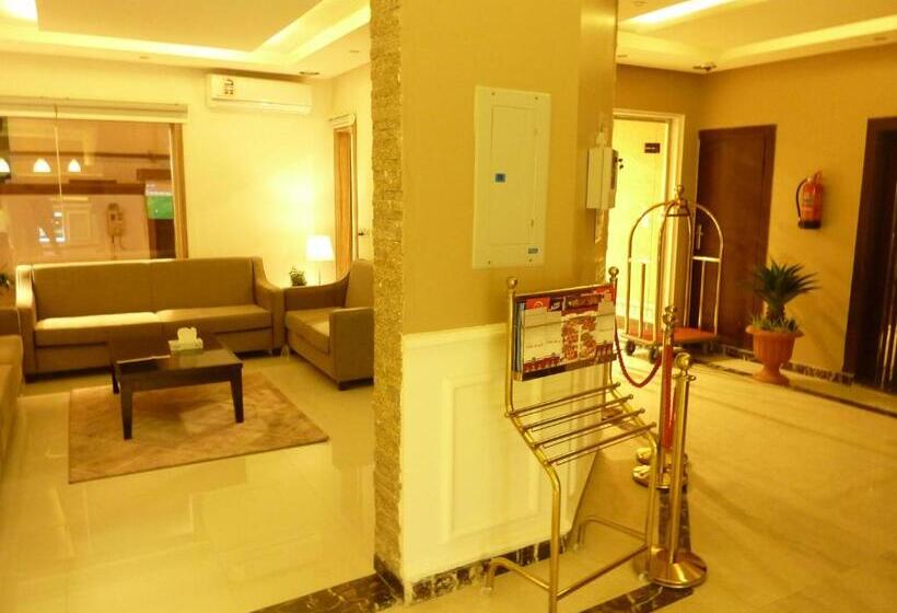 الضوء الخافت للشقق المخدومه