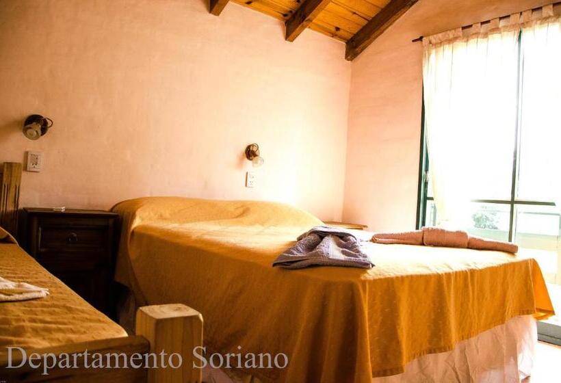 Cabañas Verde Y Blanco