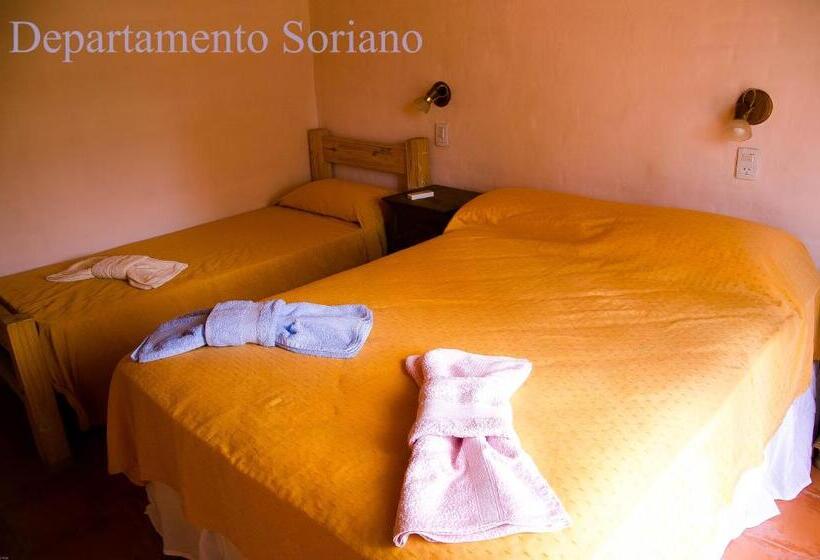 Cabañas Verde Y Blanco