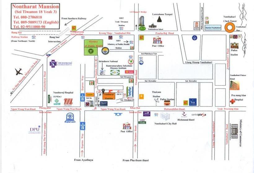 호텔 Nontharat Mansion