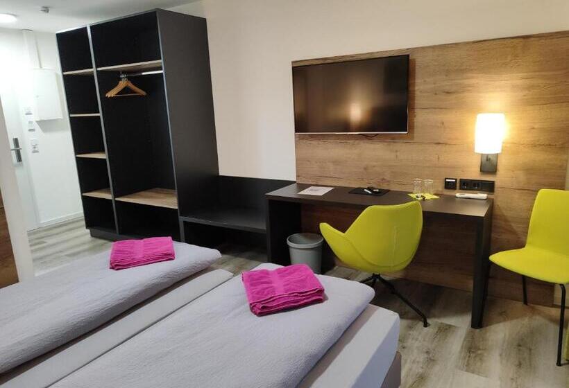 酒店 Gästehaus Stock Zimmer Wasserfall