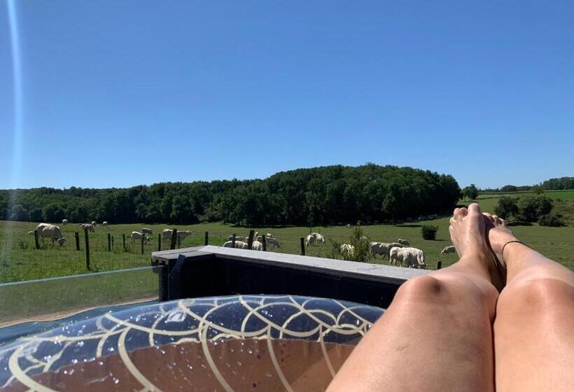 مبيت وإفطار La Ferme Du Bonheur