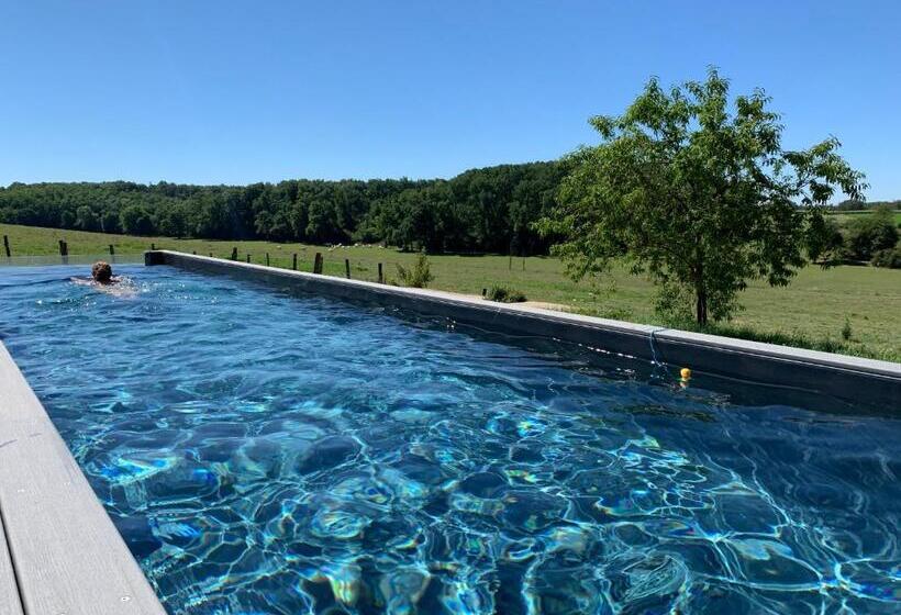 مبيت وإفطار La Ferme Du Bonheur