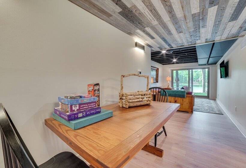 Beachfront Gaylord Home Near Skiing & Snowmobiling