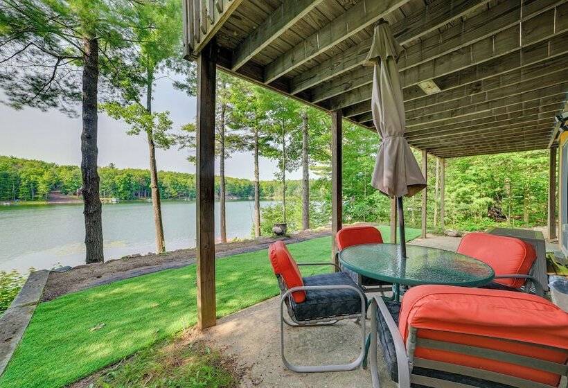 Beachfront Gaylord Home Near Skiing & Snowmobiling