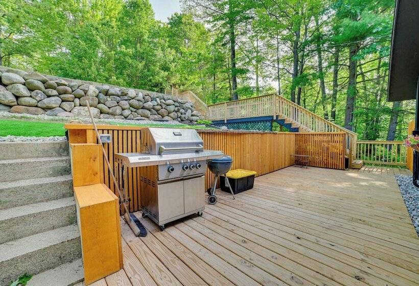 Beachfront Gaylord Home Near Skiing & Snowmobiling