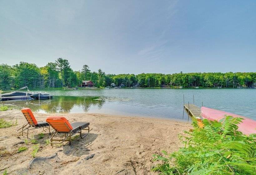 Beachfront Gaylord Home Near Skiing & Snowmobiling