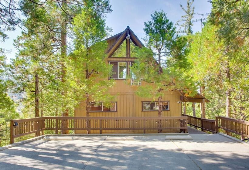 Designer A Frame In Lake Arrowhead W/ Game Room