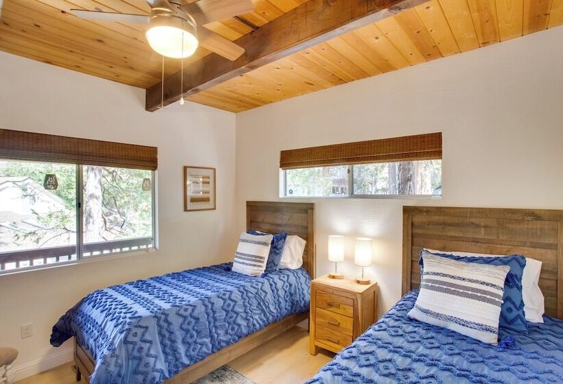 Designer A Frame In Lake Arrowhead W/ Game Room