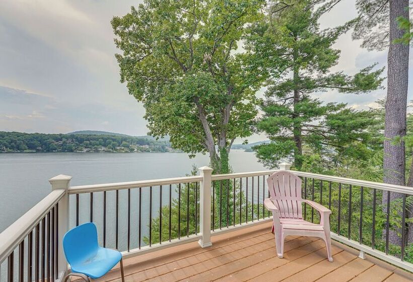 Beautiful Candlewood Lake House W/ Private Dock!